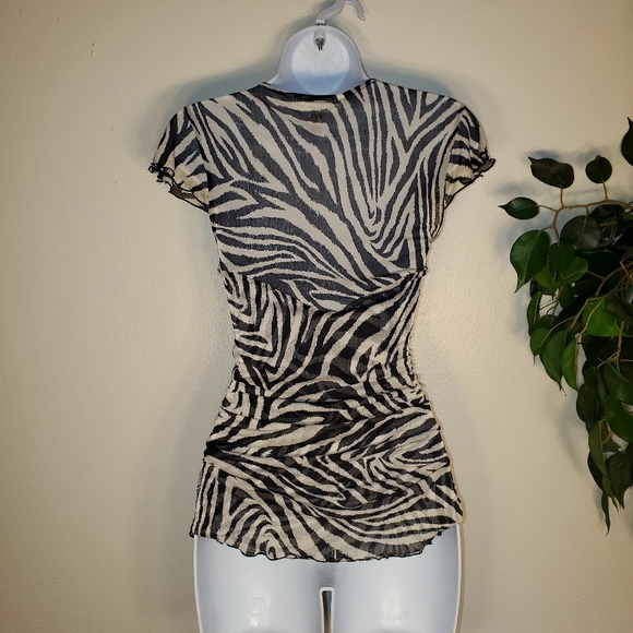 DIANE VON FURSTENBERG Print Blouse/Top - Picture 2 of 6